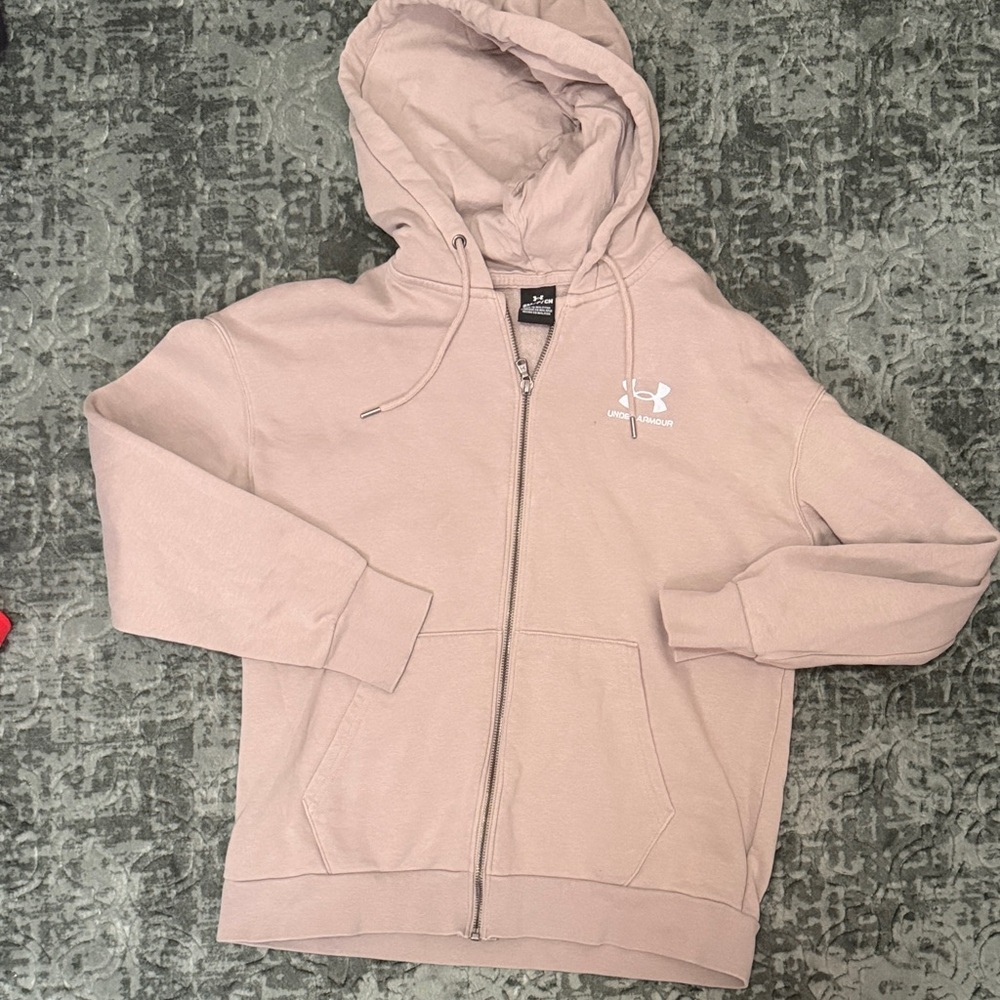 Under Armour Hooded Full Zip Sweatshirt Essential Fleece